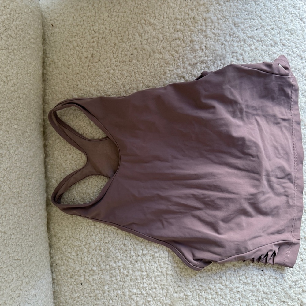 Purple Racerback Tank Top